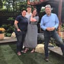 Alan Titchmarsh with Kelly, Flynn and Joanne  (ITV PICTURES)