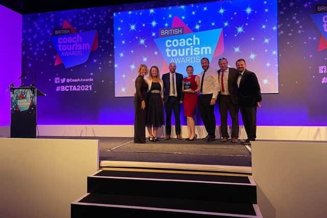 Mason wins award at The British Coach Tourism Awards