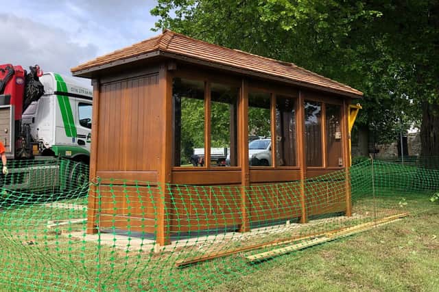 The new shelter. Image: Leighton-Linslade Town Council