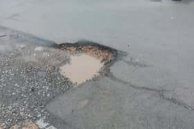 The potholes driving people crazy