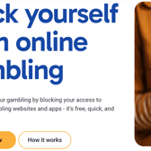 The GAMSTOP website. Image: GAMSTOP.