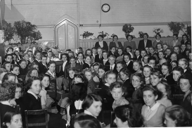 Mary Bassett school, circa 1952.