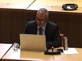 Councillor Mark Versallion Screenshot Social Care Health and Housing Overview and Scrutiny Committee Monday, July 3