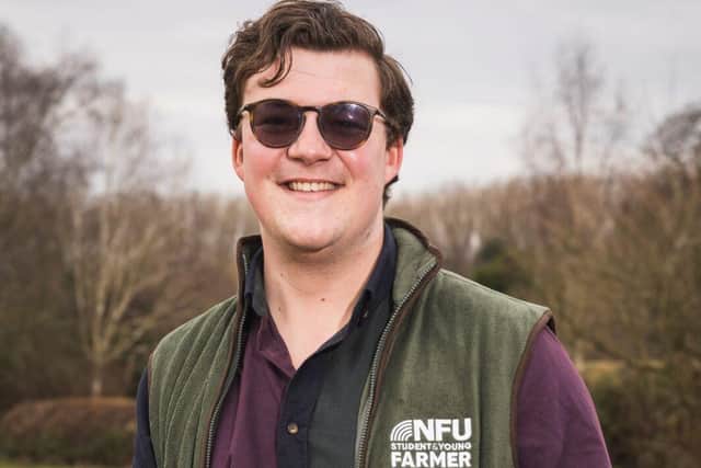 Former NFU Student and Young Farmer Ambassador Mike Wilkins 