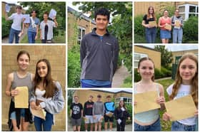It was smiles all round as students at Vandyke Upper School collected their GCSE results