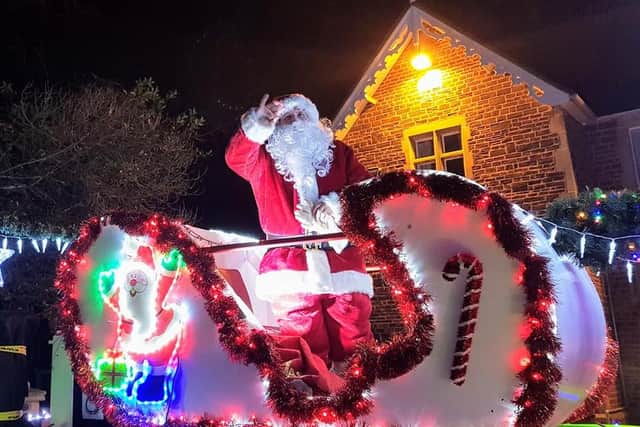 Father Christmas is coming to town! Image: Leighton-Linslade Rotary Club.