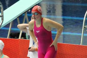 Olivia Newman-Baronius who beat sepsis and an autism diagnosis to follow her dream of swimming for her country. She's taking part in Paralympic trials in April.
