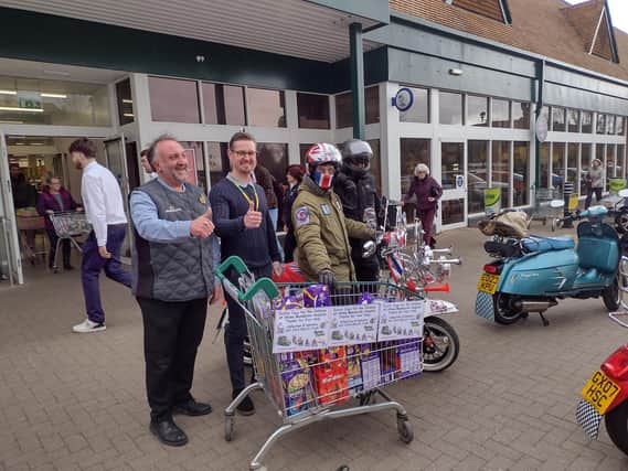 Buzzard Scooter Club's annual Easter Egg Ride