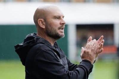 Gary Flinn has left his role as Leighton Town boss.