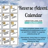 All the details you need for the Leighton Linslade Helpers advent calendar