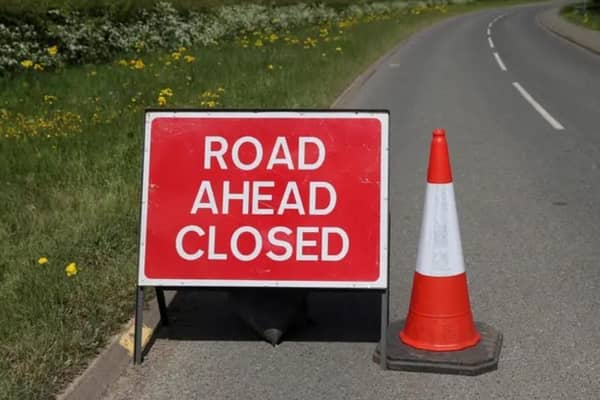 There will be delays along the A5 and M1