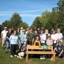 Members and friends got together to celebrate the Friends of Linslade Woods 20th anniversary.