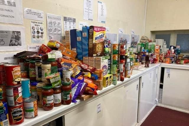 Demand has increased by 20 per cent for the Leighton Linslade Helpers food bank. Image: Leighton Linslade Helpers.