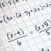 Maths stock image