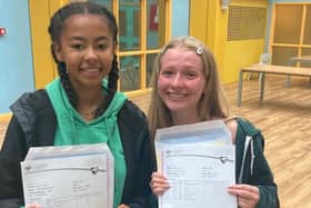 Results day at Cedars Upper School. Image: Chiltern Learning Trust.