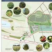 The proposed layout of Astral Park, published on Central Bedfordshire Council's planning portal. Picture: David Jarvis Associates