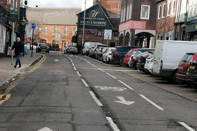 The design of a new cycleway in Lake Street, Leighton Buzzard, has been blasted as dangerous
