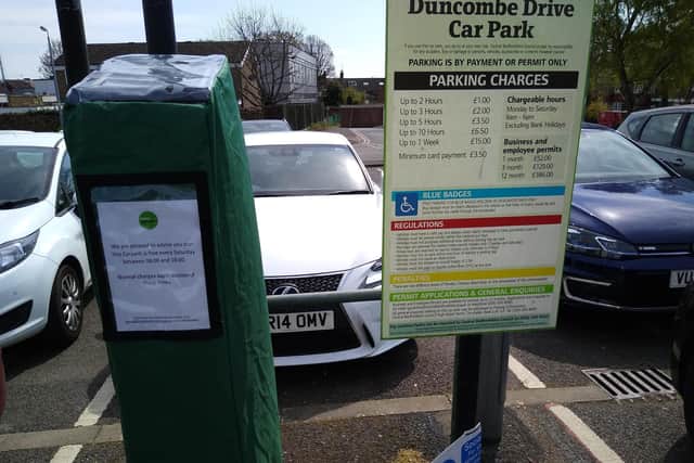 File photo of Duncombe Drive carpark