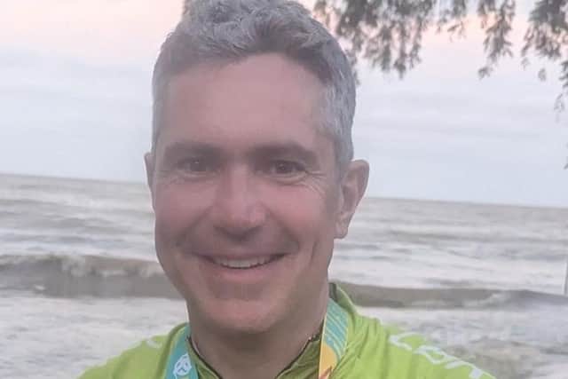 Keith Sheehan was one of  20 cyclists to complete the challenge