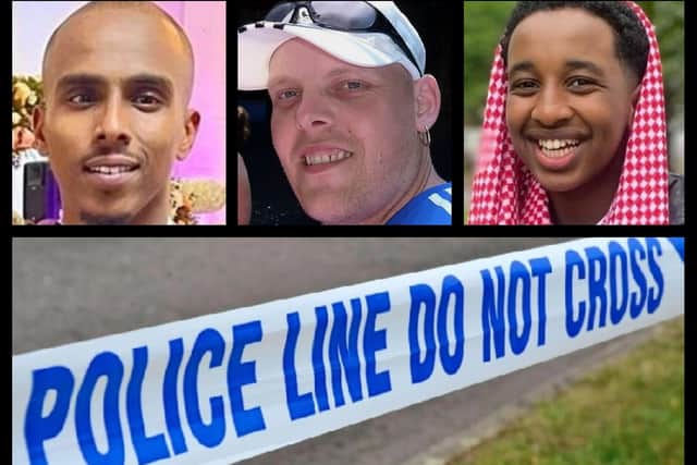 These are the first three victims of fatal stabbings in MK this year. The latest young man has yet to be named by police