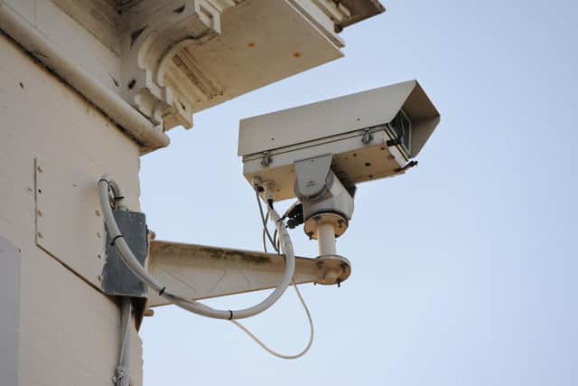 CCTV cameras. Image: Steve Cobb.