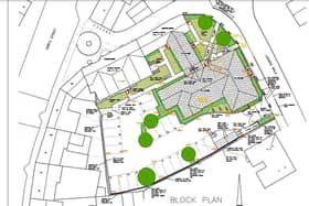The proposed plan for the independent block.