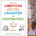 New book: Limericks, Laughter and Inspiration, and right, Harry Sear. Images: Harry Sear.
