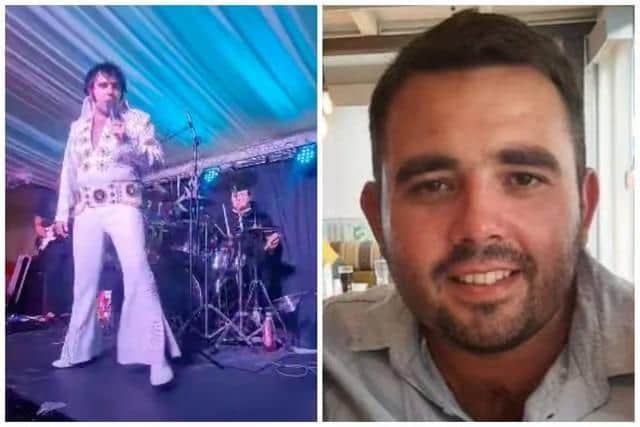Elvis tribute act Danny Graceland (Danny Turney)