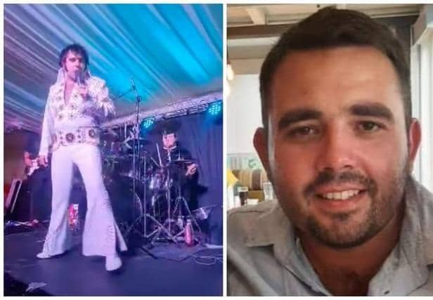 Elvis tribute act Danny Graceland (Danny Turney)