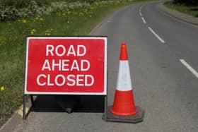 The closures in the area for the next two weeks