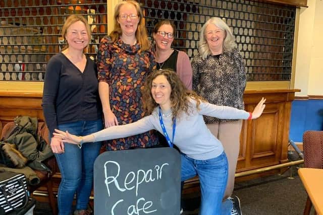 Team "Repair Cafe Leighton Buzzard" - a few of the wonderful group organising the Repair Cafe event 