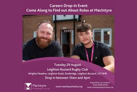 The jobs fair will be held at Leighton Buzzard Rugby Club