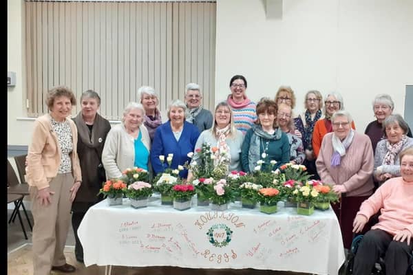 The final meeting of Houghton Regis WI after 78 years of service to the community