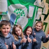 Linslade Lower School Year 4 members of the Eco Group