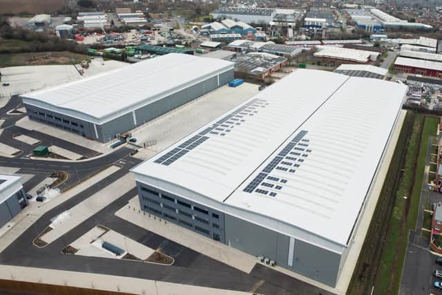 The new warehouse. Image: OPLOG.