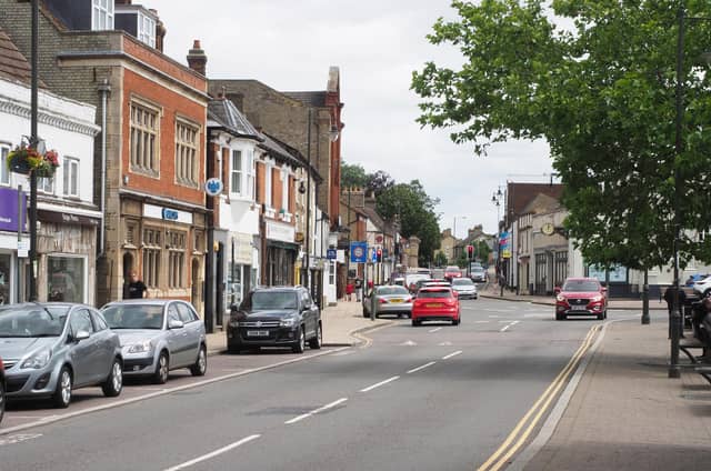Biggleswade High Street.
