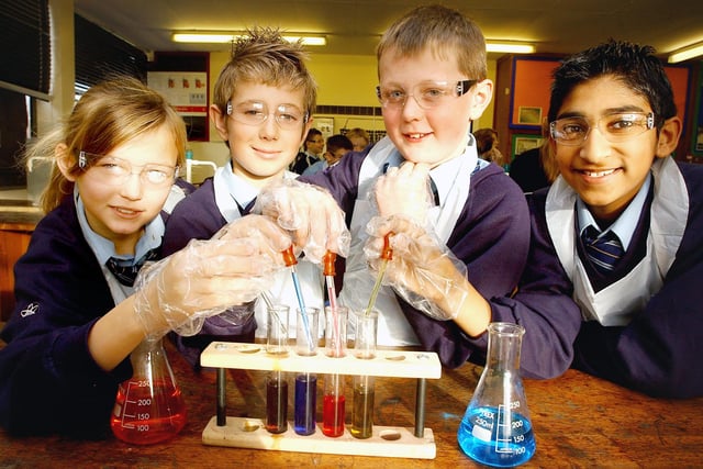 It's Science Week and these pupils were on a 'bacteriathon' in 2006. Are you pictured?