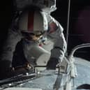Astronaut Ronald E Evans Retrieving Film From Cameras - Apollo17 Mission