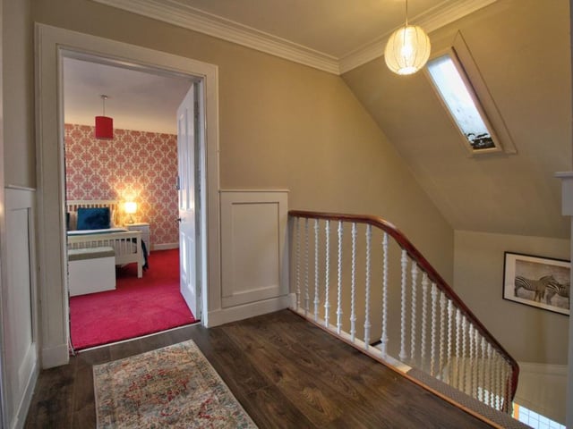 Second floor landing.