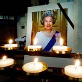 Lights to remember Her Majesty