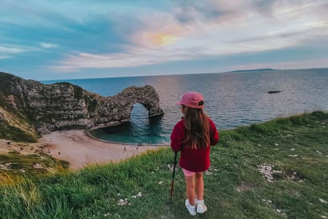 Durdle Door is just one place to visit on the Jurassic Coast. Credit: Laura Bridger