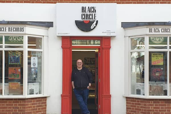 David Kosky of Black Circle Records says he's had huge support from locals since opening the shop in 2016. His customers have become his friends and he's looking forward to celebrating Record Store Day with them on April 20