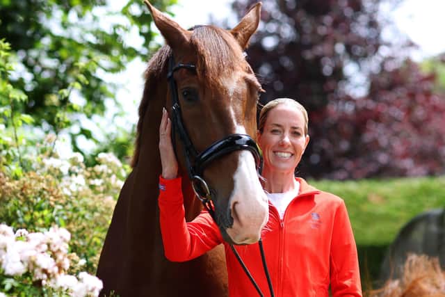 Charlotte Dujardin has received a one-year ban. (Photo by Dan Istitene/Getty Images)