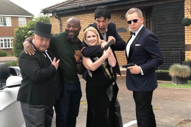 The James Bond characters with PCC Festus Akinbusoye