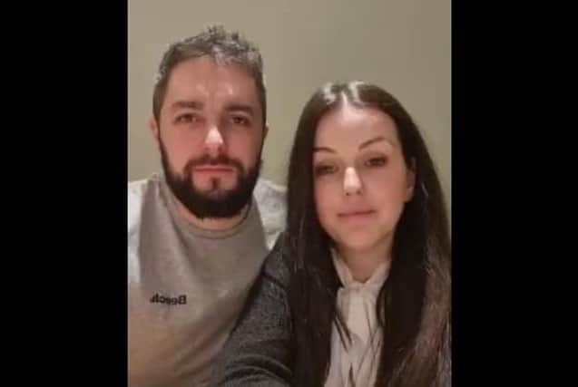 Adam and Lindsay thank the public for their support