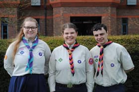 Bedfordshire Scouts at Windsor