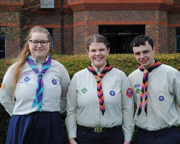 Bedfordshire Scouts at Windsor