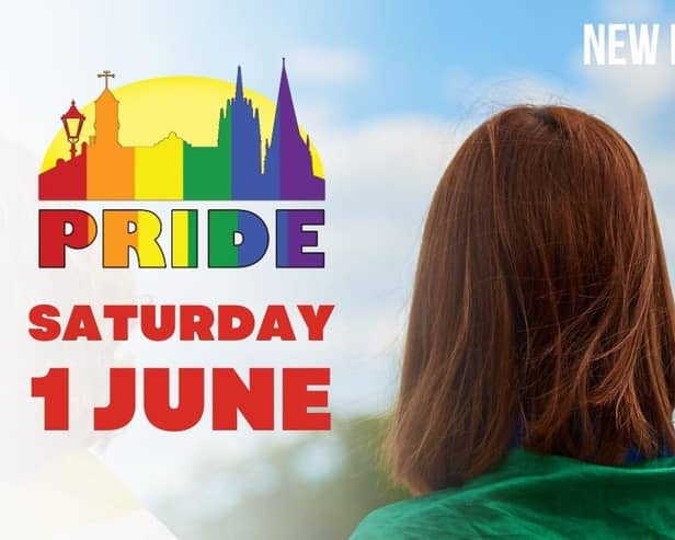 It will be the town's first ever Pride event.