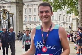Leighton student Luca Bainbridge is looking forward to taking part in his first London marathon next month when he'll be fundraising for mental health charity Mind
