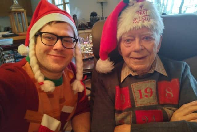 Ian and his grandad 